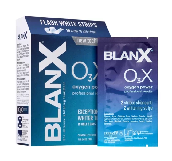 Blanx O3 X Oxygen Power paski wybielające 10 sztuk