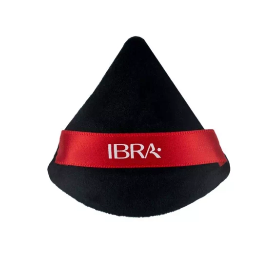 Ibra Makeup welurowy puszek do pudru