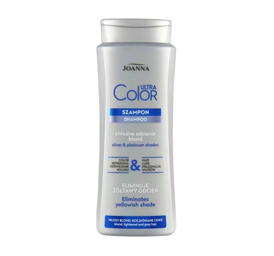 Joanna Ultra Color szampon do włosów chłodne odcienie blond 400ml