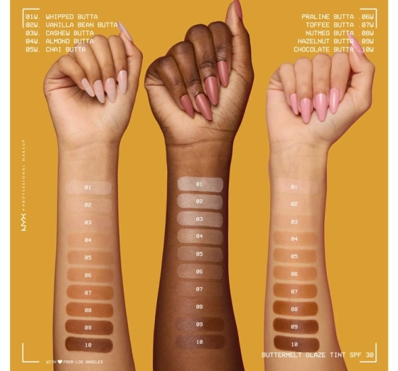 NYX Professional Makeup Buttermelt Glaze podkład w kremie SPF30 03 Cashew Butta 30 ml