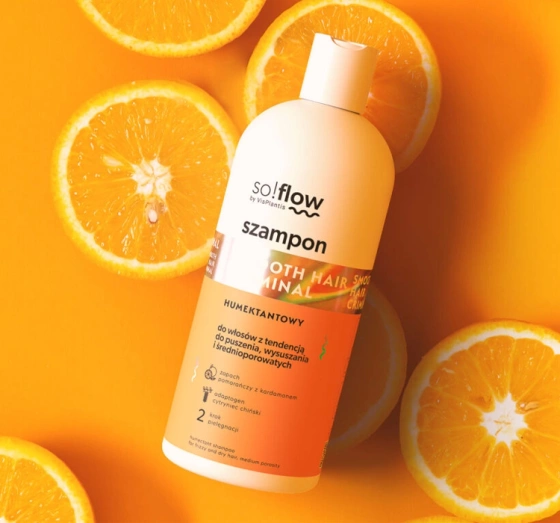 So!Flow humektantowy szampon do włosów z tendencją do puszenia 300ml