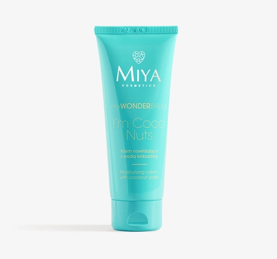 MIYA COSMETICS MYWONDERBALM I’M COCO NUTS KREM NAWILŻAJĄCY Z WODĄ KOKOSOWĄ 75ML