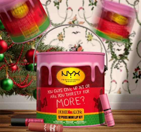 NYX Professional Makeup × Home Alone zestaw mini błyszczyków do ust