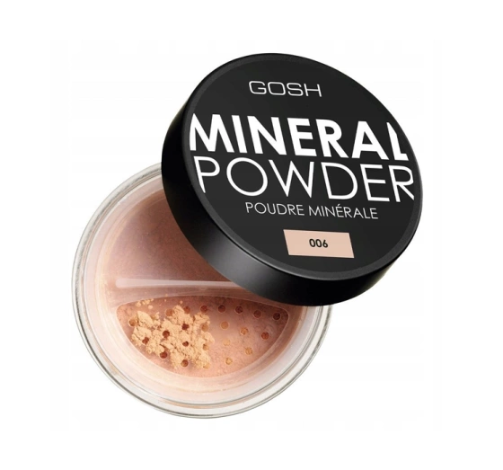 Gosh sypki puder mineralny matujący 006 Honey 8 g