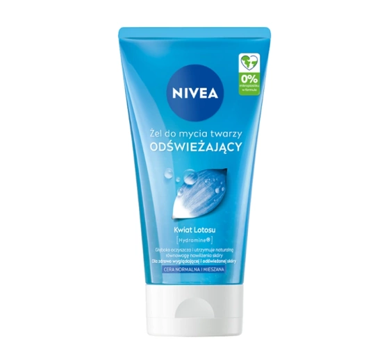 NIVEA żel do mycia twarzy cera normalna i mieszana 150 ml