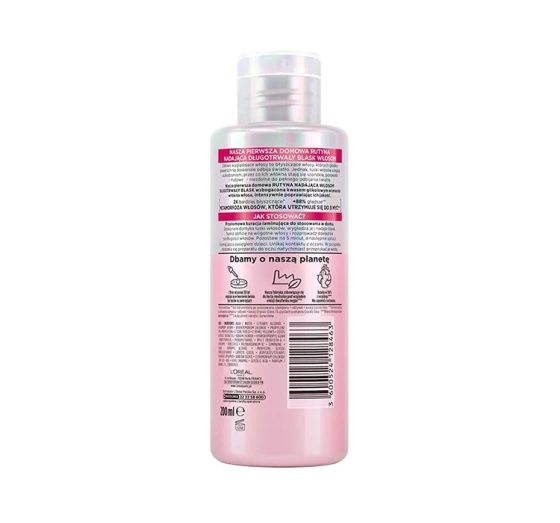 L'Oréal Paris Elseve Glycolic Gloss 5-minutowa kuracja laminująca do włosów matowych i szorstkich 200 ml