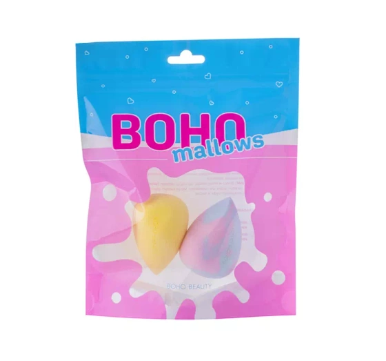 Boho Beauty Bohomallows zestaw gąbeczek do makijażu Pink Sugar i Lemon 2 sztuki