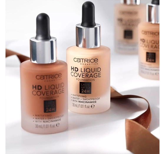 Catrice HD Liquid Coverage płynny podkład kryjący 034 Medium Beige 30 ml