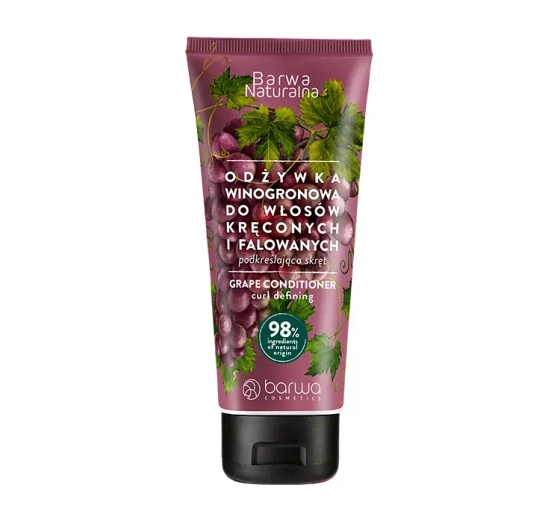 Barwa Naturalna odżywka do włosów kręconych i falowanych Winogrona 200 ml