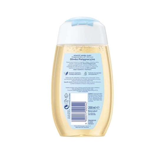 NIVEA BABY oliwka pielęgnacyjna dla dzieci 200 ml