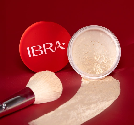 Ibra sypki puder transparentny 01 12g