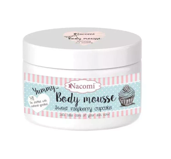 Nacomi Body Mousse mus do ciała Malinowa Babeczka 180 ml