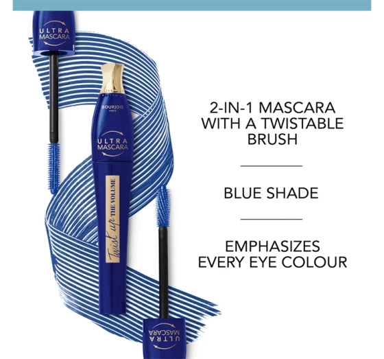 Bourjois Twist Up The Volume tusz do rzęs 003 Ultra Blue 8 ml