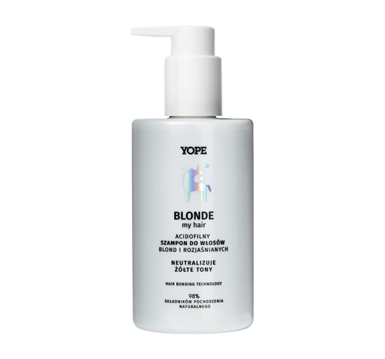 Yope Blonde My Hair acidofilny szampon do włosów blond i rozjaśnianych 300ml