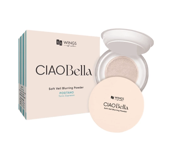 AA Wings of Color CIAO Bella sypki puder wygładzająco-blurujący do twarzy 8 g