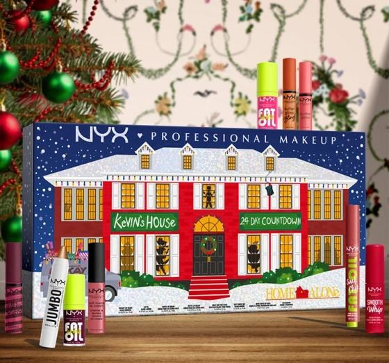 NYX Professional Makeup × Home Alone kalendarz adwentowy