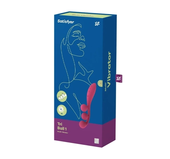 Satisfyer Tri Ball 1 wibrator ze stymulującymi kulkami