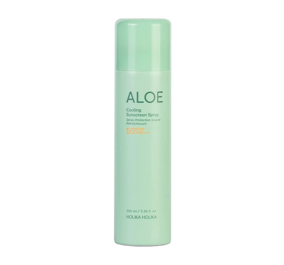 Holika Holika Aloe nawilżająco-chłodzący spray przeciwsłoneczny z filtrem SPF50 PA 100 ml