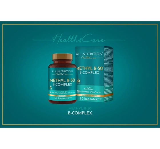 Allnutrition Methyl B-50 B-Complex suplement diety 60 kapsułek