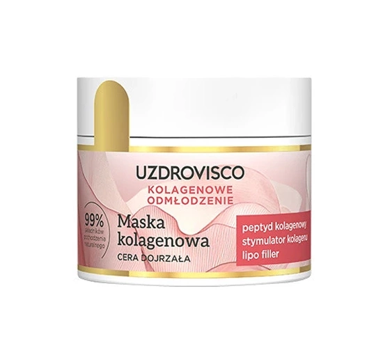 Uzdrovisco Kolagenowe Odmłodzenie maska kolagenowa do twarzy 40 ml