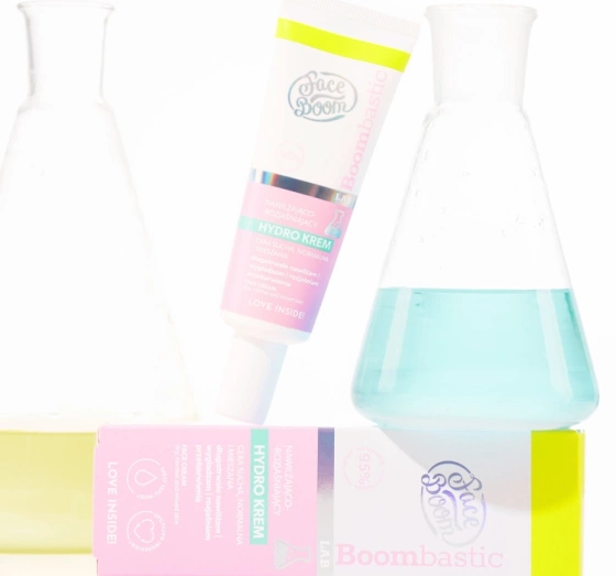 Face Boom Boombastic Lab nawilżająco-rozjaśniający krem do twarzy 50 ml