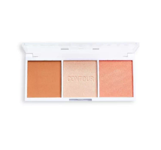 Relove Trio Contour paleta do konturowania twarzy Sugar 3x2g