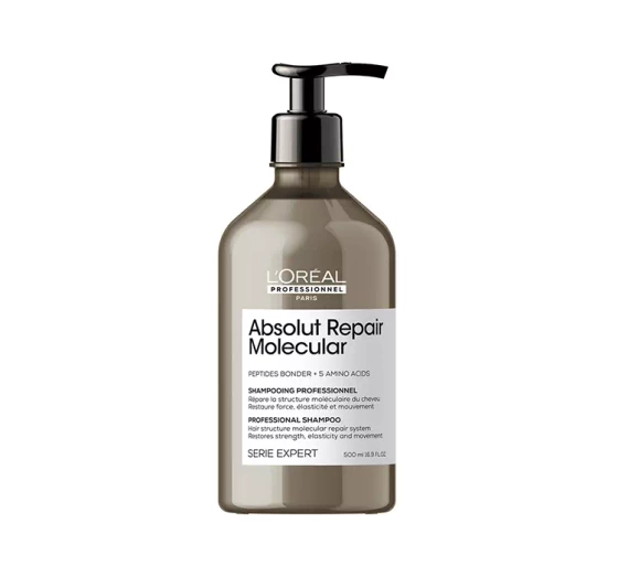 L'Oréal Professionnel Serie Expert Absolut Repair Molecular intensywnie odbudowujący szampon do włosów zniszczonych 500 ml