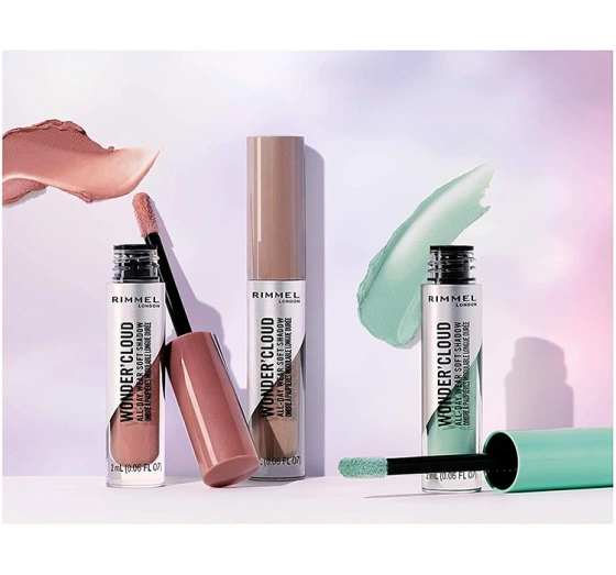 RIMMEL WONDER'CLOUD PŁYNNY CIEŃ DO POWIEK 004 SPICED PETAL 2ML