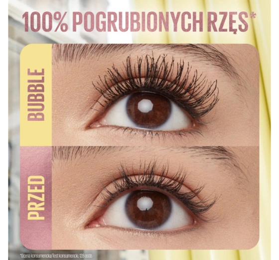 Maybelline Colossal Bubble pogrubiający tusz do rzęs Black 10 ml