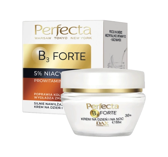 Perfecta B3 Forte silnie nawilżający krem na dzień i na noc 30 50ml