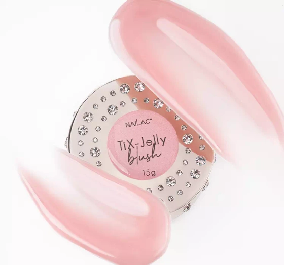 NaiLac Tix-Jelly żel budujący z tiksotropią Blush 15g