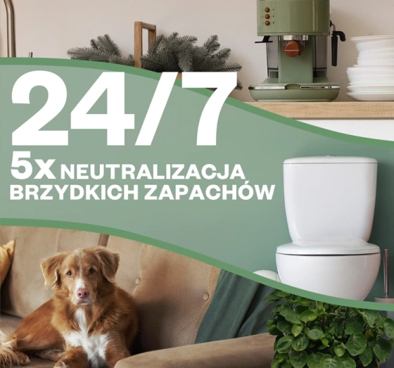 Air Wick 24/7 Active Fresh zestaw automatyczny odświeżacz powietrza wkład Owocowa Sangria