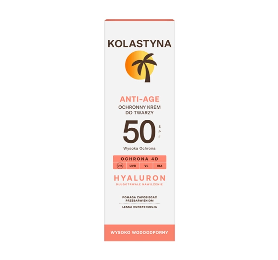 Kolastyna Ochronny krem do twarzy Anti-Aging SPF50 50ml