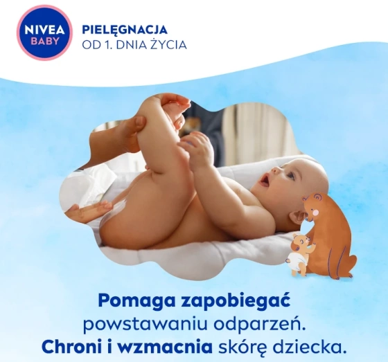 NIVEA BABY krem kojący przeciw odparzeniom dla dzieci 100 ml