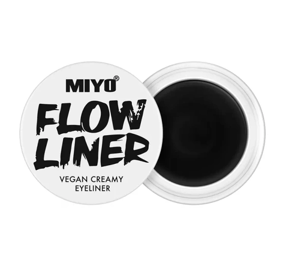 Miyo Flow Liner wielofunkcyjny kremowy eyeliner 01 Asphalt 5g