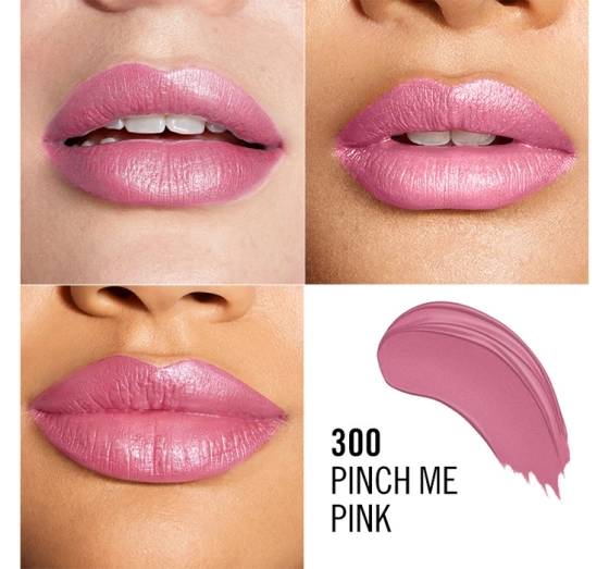 Rimmel Lasting Finish satynowa pomadka w sztyfcie 300 Pinch Me Pink 4g