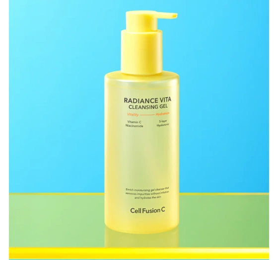 Cell Fusion C Radiance Vita oczyszczający żel do mycia twarzy 200 ml