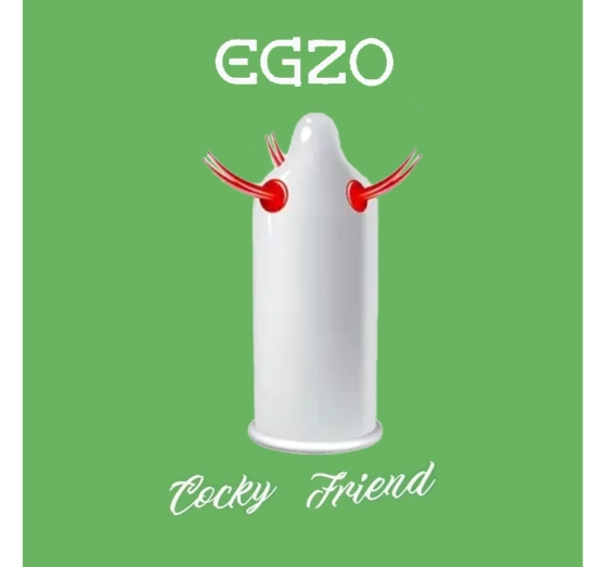 Egzo stymulująca prezerwatywa z wypustkami Cocky Friend Soft 1 sztuka