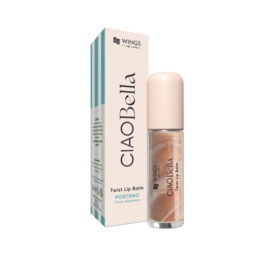 AA Wings of Color CIAO Bella błyszczyk-balsam do ust 01 Latte Ice Swirl 5 ml