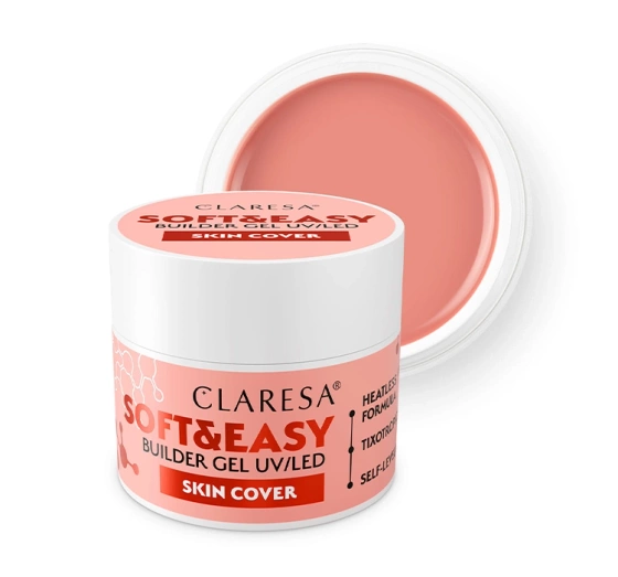 Claresa Soft & Easy żel budujący Skin Cover 90 g