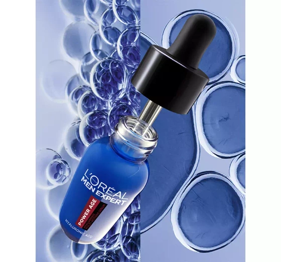 L'Oréal Paris Men Expert Power Age wielozadaniowe serum z kwasem hialuronowym 30 ml