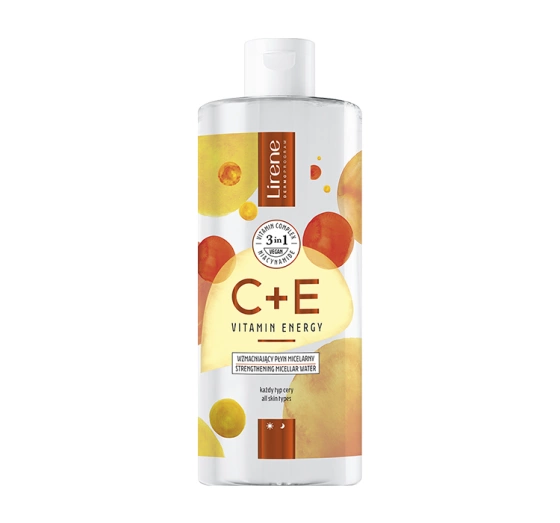 Lirene C E Vitamin Energy wzmacniający płyn micelarny 3w1 400 ml