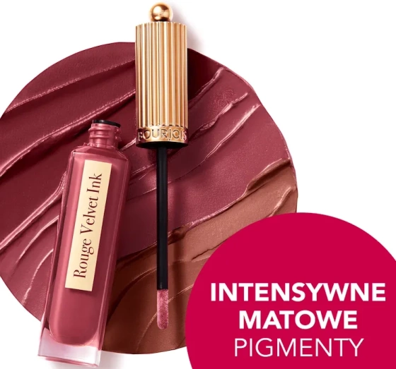 Bourjois Rouge Velvet Ink pomadka w płynie 08 Coquelic Hot 3,5 ml