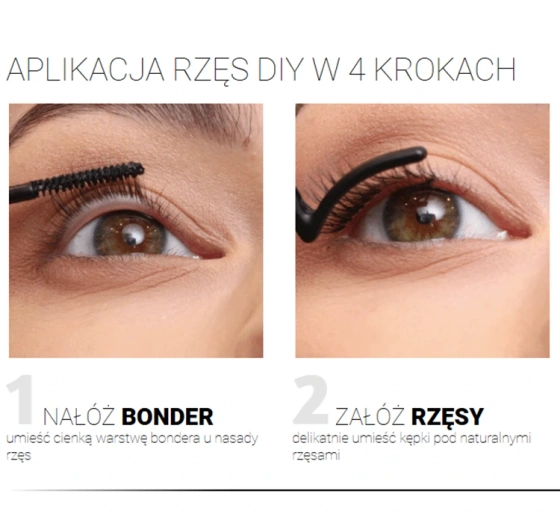 Nanolash zestaw startowy do robienia rzęs bondingowych Harmony Black
