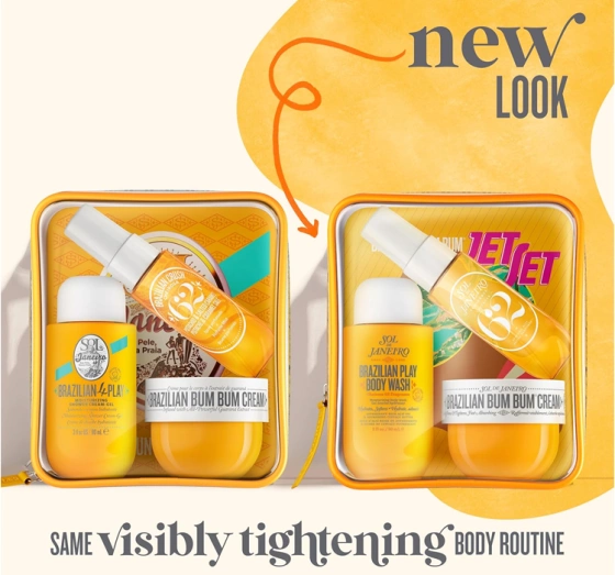 Sol de Janeiro Bum Bum Jet Set żel pod prysznic 90ml krem do ciała 50ml spray 30ml
