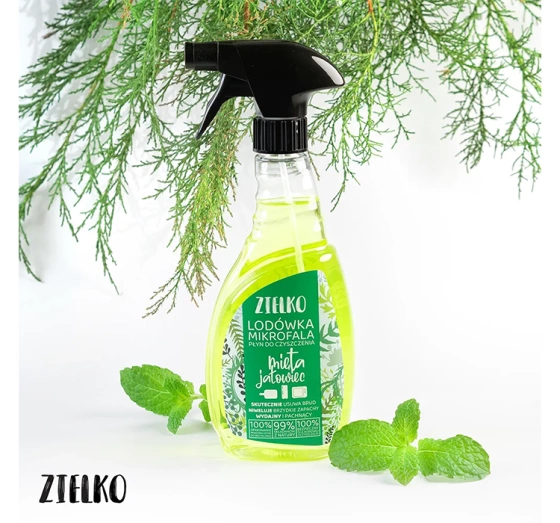 ZIELKO PŁYN DO MYCIA DO LODÓWKI I MIKROFALI MIĘTA JAŁOWIEC 500ML