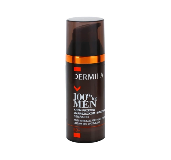Dermika 100% For Men przeciwzmarszczkowy krem dla mężczyzn 50 50ml