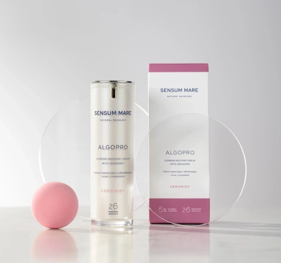 Sensum Mare Algopro regenerująco-odbudowujące serum do twarzy z ceramidami 30 ml