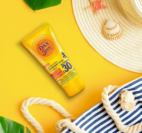 Dax Sun Ultra Lekki krem ochronny do twarzy na słońce SPF30 50 ml