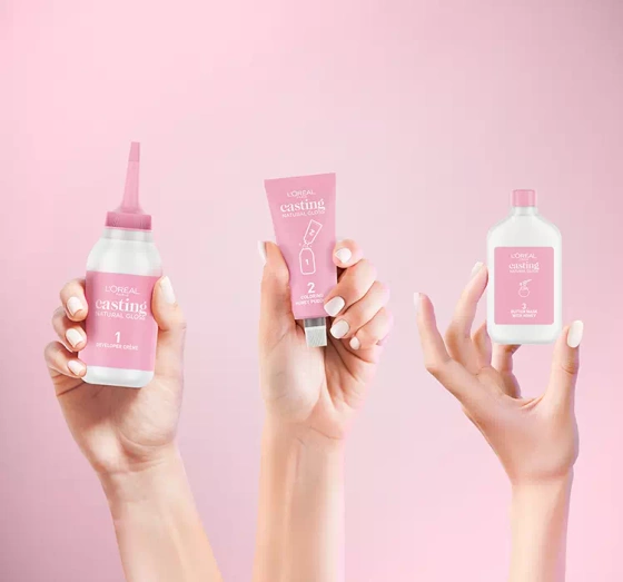 L'Oréal Paris Casting Natural Gloss farba do włosów 123 Czerń ganache
